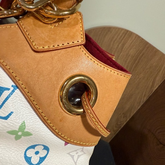 Louis Vuitton Ursula White Multicolor Murakami Bag - Picture 16 of 17